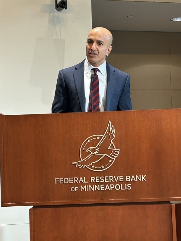 Neel Kashkari at conference
