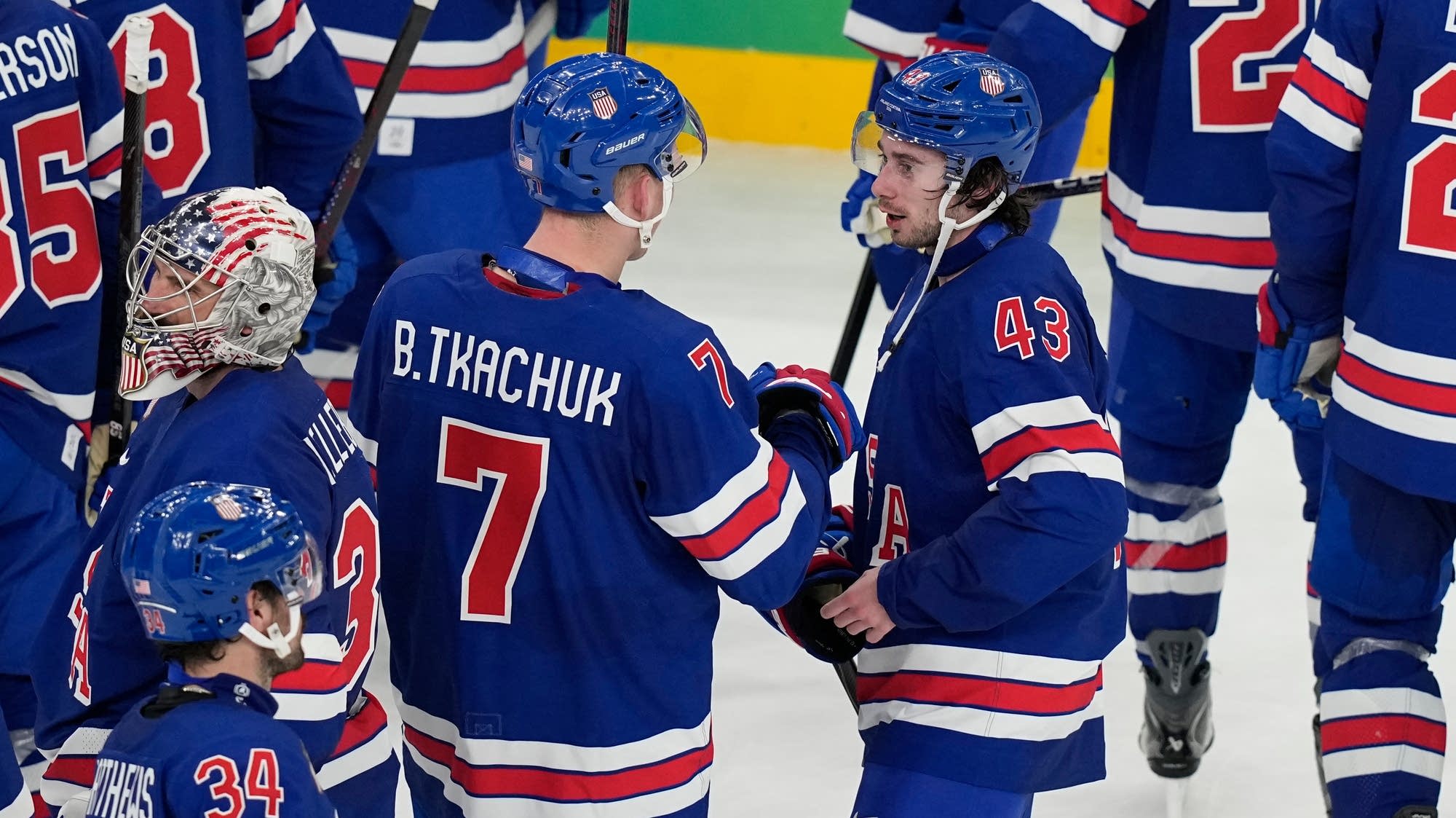 Hughes and Tkachuk brothers make U.S. Olympic men's hockey team a ...