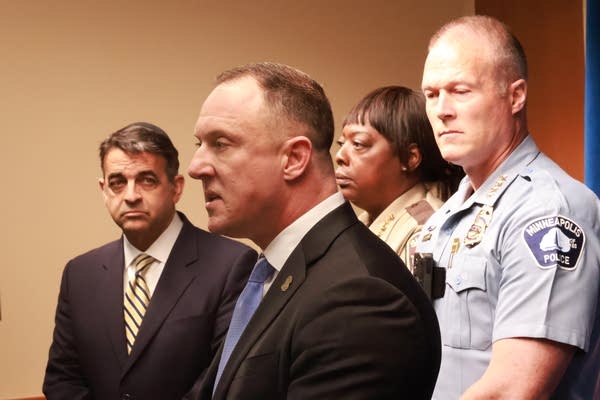 4 law enforcement leaders at presser