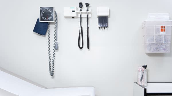 Equipment in a doctors office