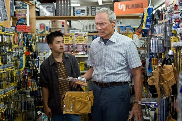 Bee Vang with Clint Eastwood