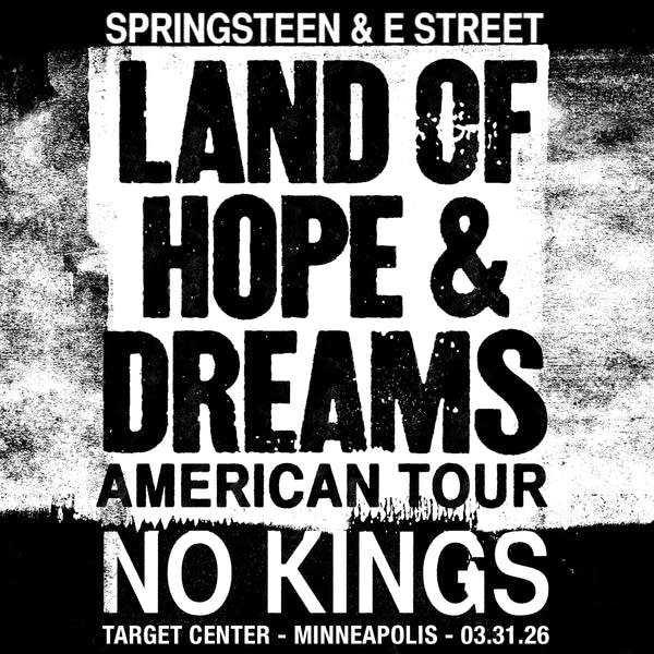 Bruce Springsteen Land of Hope & Dreams Tour Admat 2026
