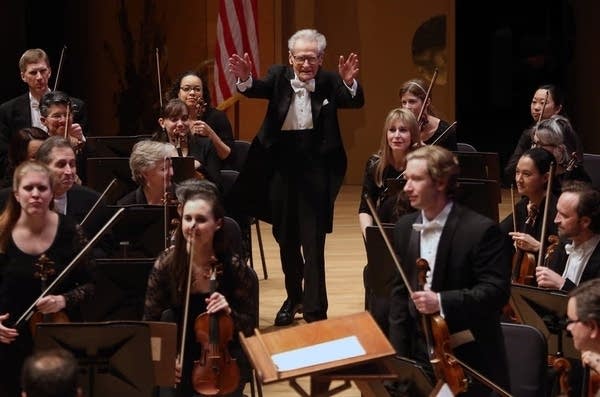 A low blow to an orchestra giant who can’t defend himself