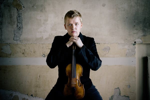 Poster Finnish violinist Pekka Kuusisto