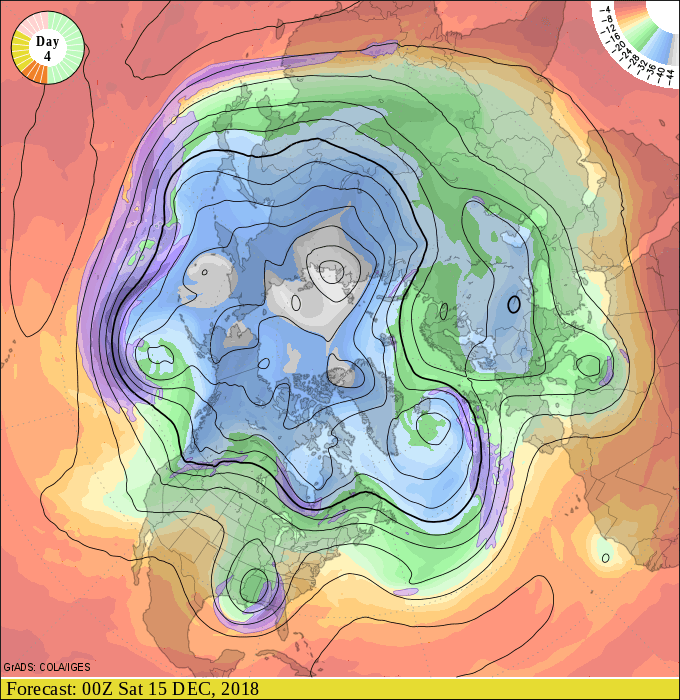 Gradually milder this week; odds of a brown Christmas growing?