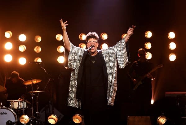 Brittany Howard performs on 'The Late Late Show with James Corden' on Thursday, Oct. 10, 2019.