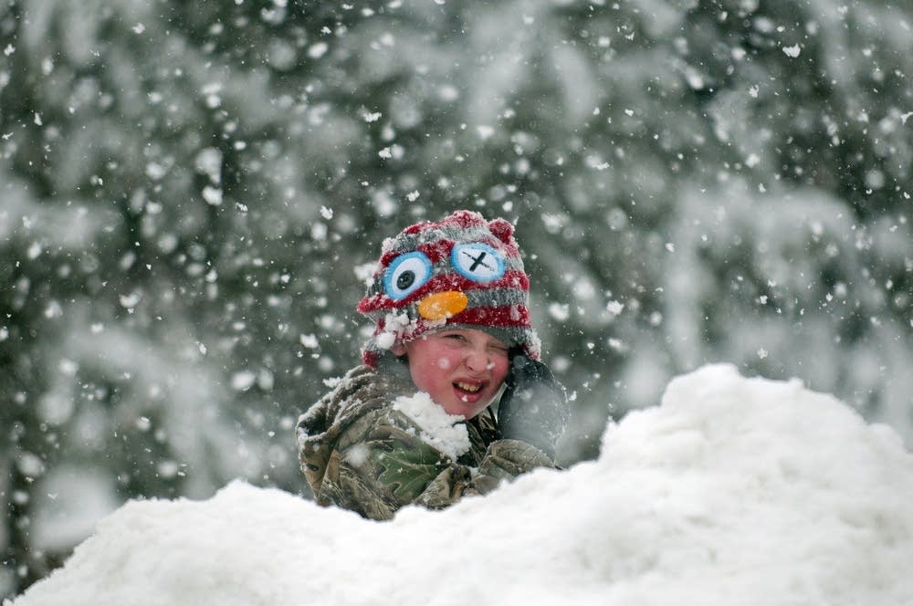 Snowball fight