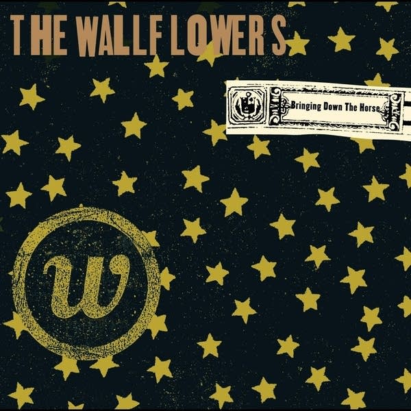 The words The Wallflowers, Bringing Down the Horse on a starry background