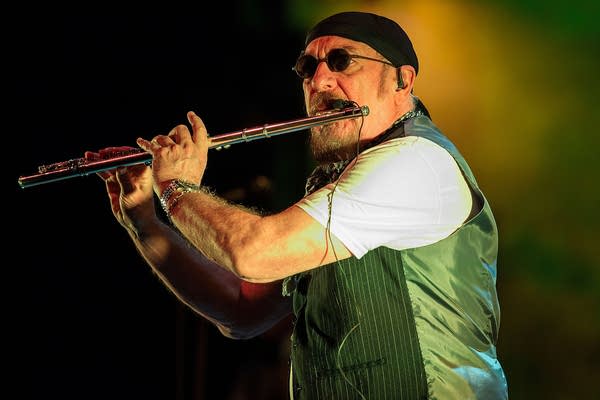 Musician Ian Anderson of Jethro Tull performs at Balboa Theatre on October 17, 2016, in San Diego, California.