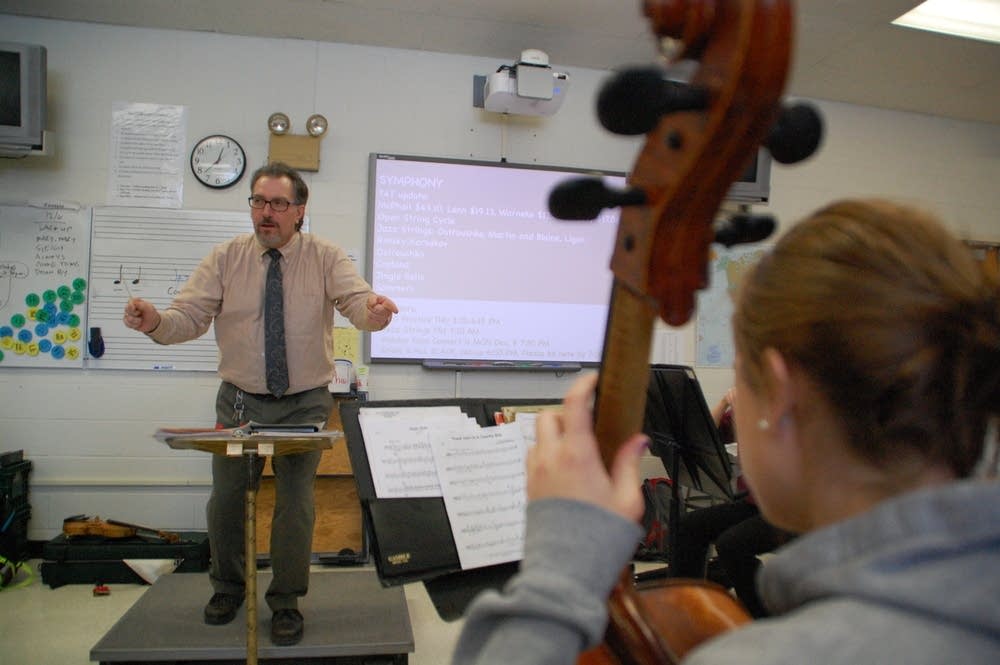 Joe Mish conducts