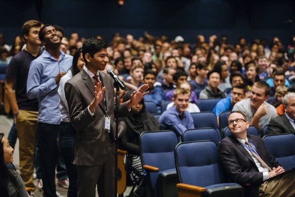 Wayzata students get to question Trump court nominee Stras