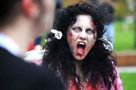 Threat of zombies forces theater to cancel show