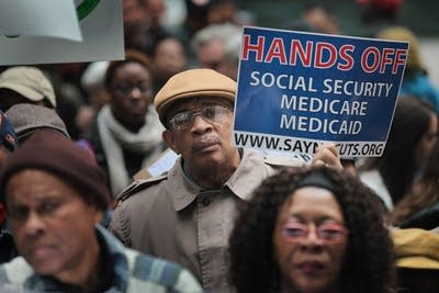 Seniors Rally in support of social programs