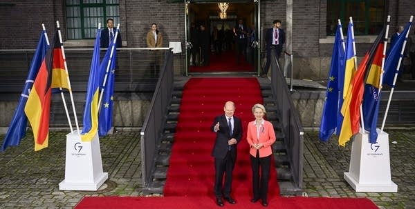 Global leaders gathered in Berlin with a goal of providing massive economic assistance to Ukraine.