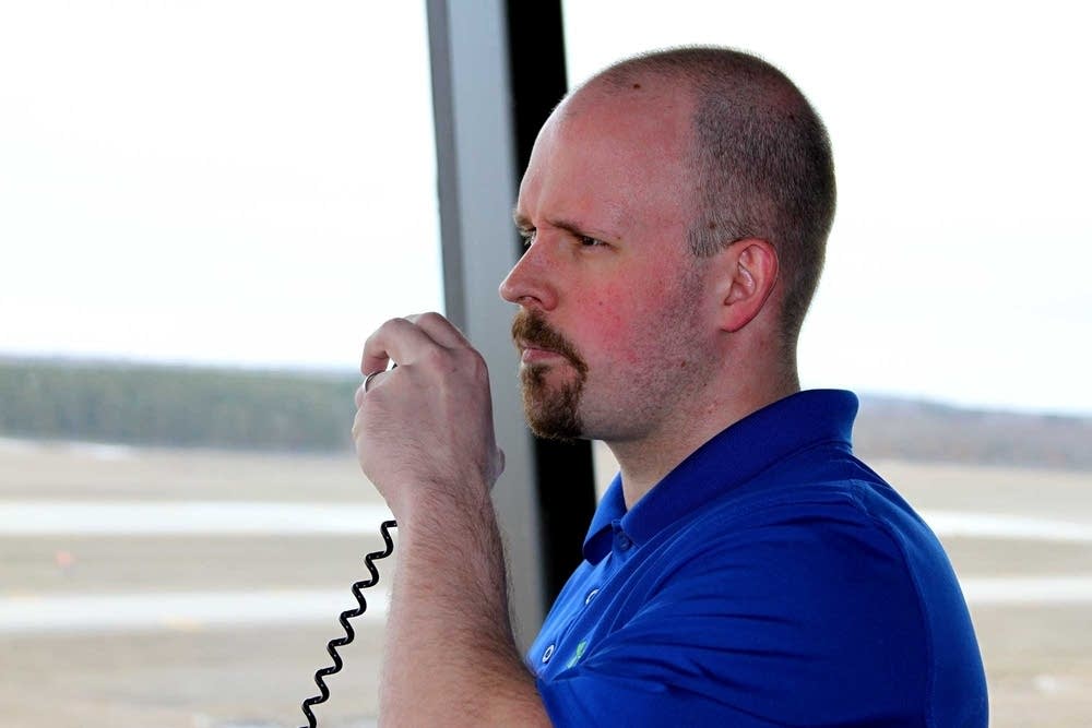 Air traffic controller Brian Dickinson