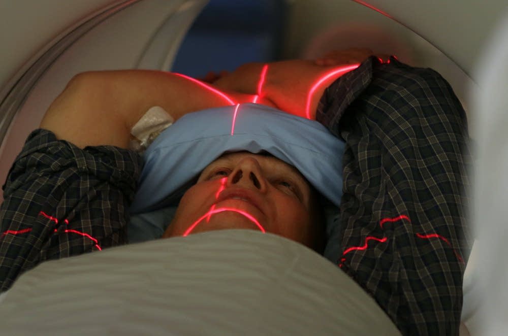 Preparing for PET scan