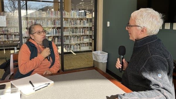 Karen Gleason, a reporter for The 830 Times, in conversation with David Brancaccio for Marketplace's "Democracy in the Desert" series.
