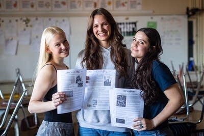 ‘The power of truth:’ How high school students reported on the ICE surge in their front yard 