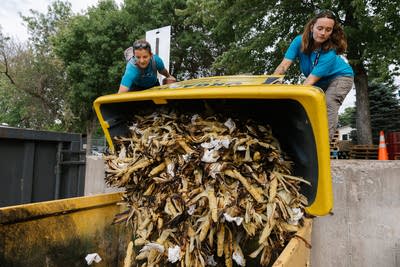 At the Great Minnesota-Get-Together sanitation workers spearhead trash awareness, composting