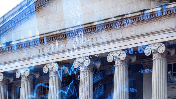 Some investors are worried the government may flood the market with new Treasurys to finance the ballooning national debt, causing existing bonds to lose value. Higher rates are an insurance policy against that concern.