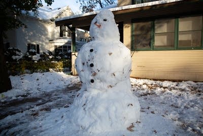the morning after a big snow storm