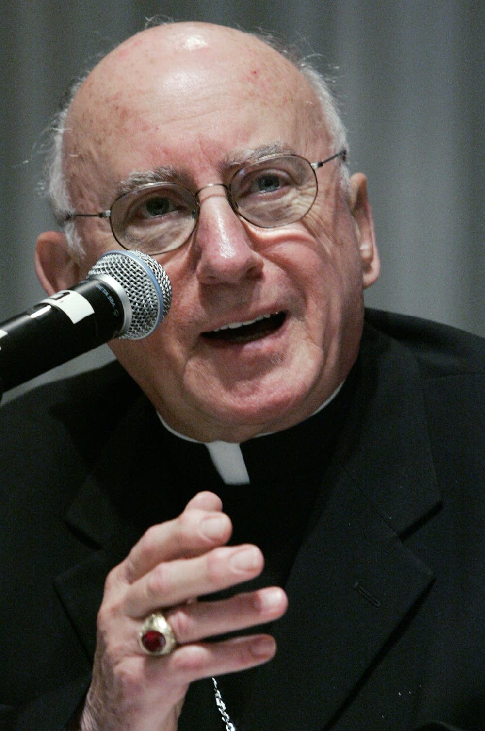 Retired Archbishop Harry Flynn