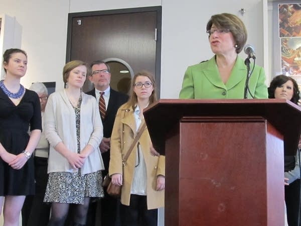 Klobuchar wants more money for campus sex-assault monitoring