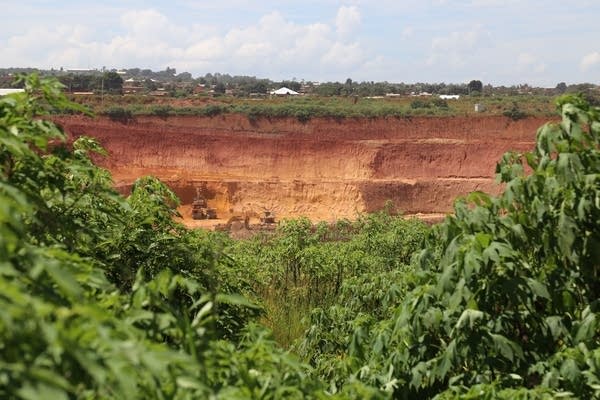 A copper and cobalt mine in Kolwezi in the Democratic republic of Congo in 2018. 