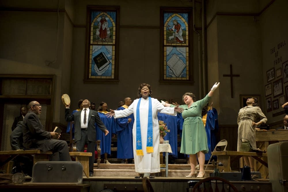 'The Amen Corner' cast