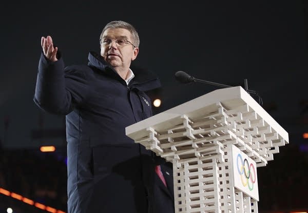 Thomas Bach, president of the International Olympic Committee