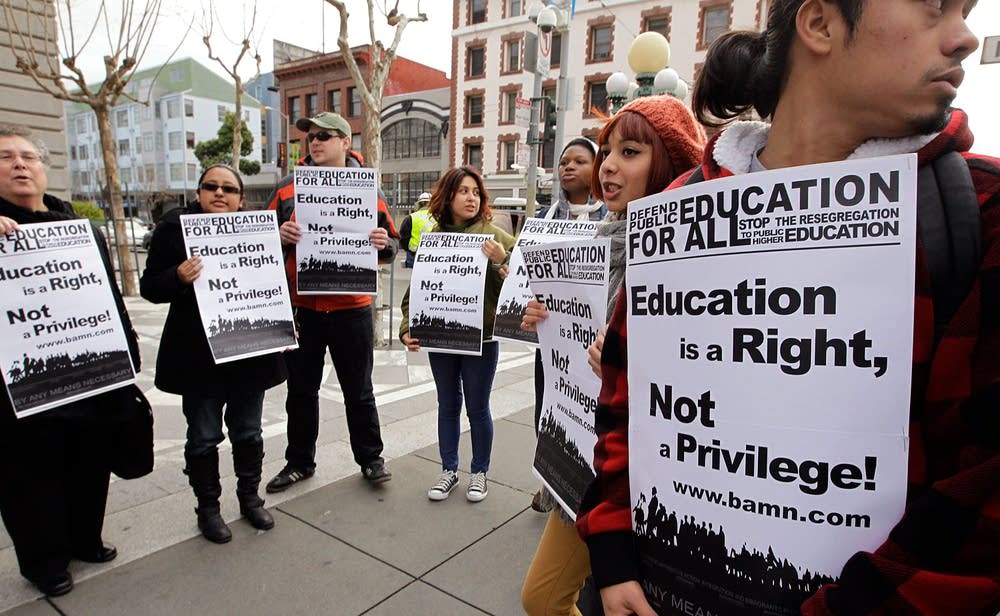 Affirmative action demonstration