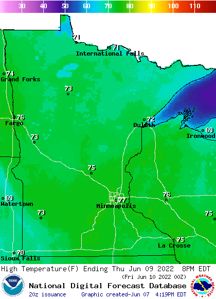 THU highs PM