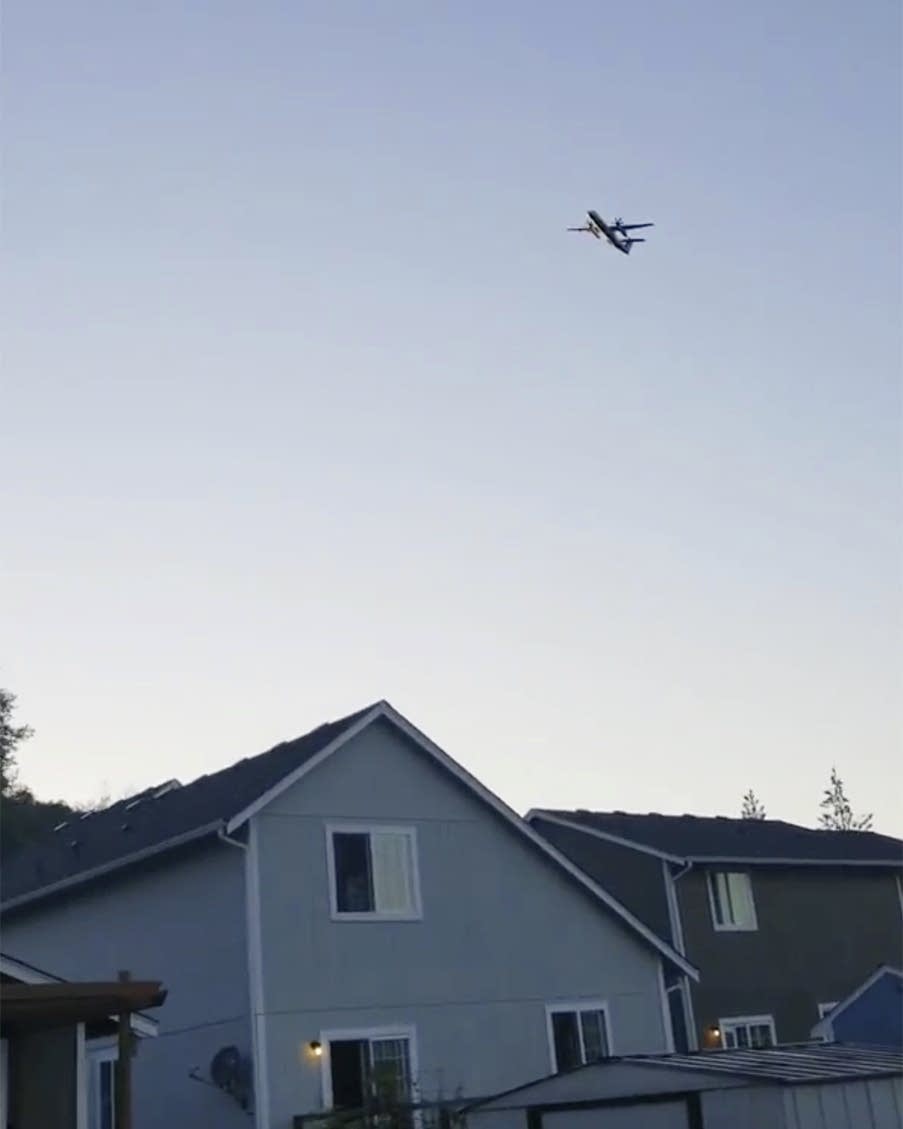 Stolen plane