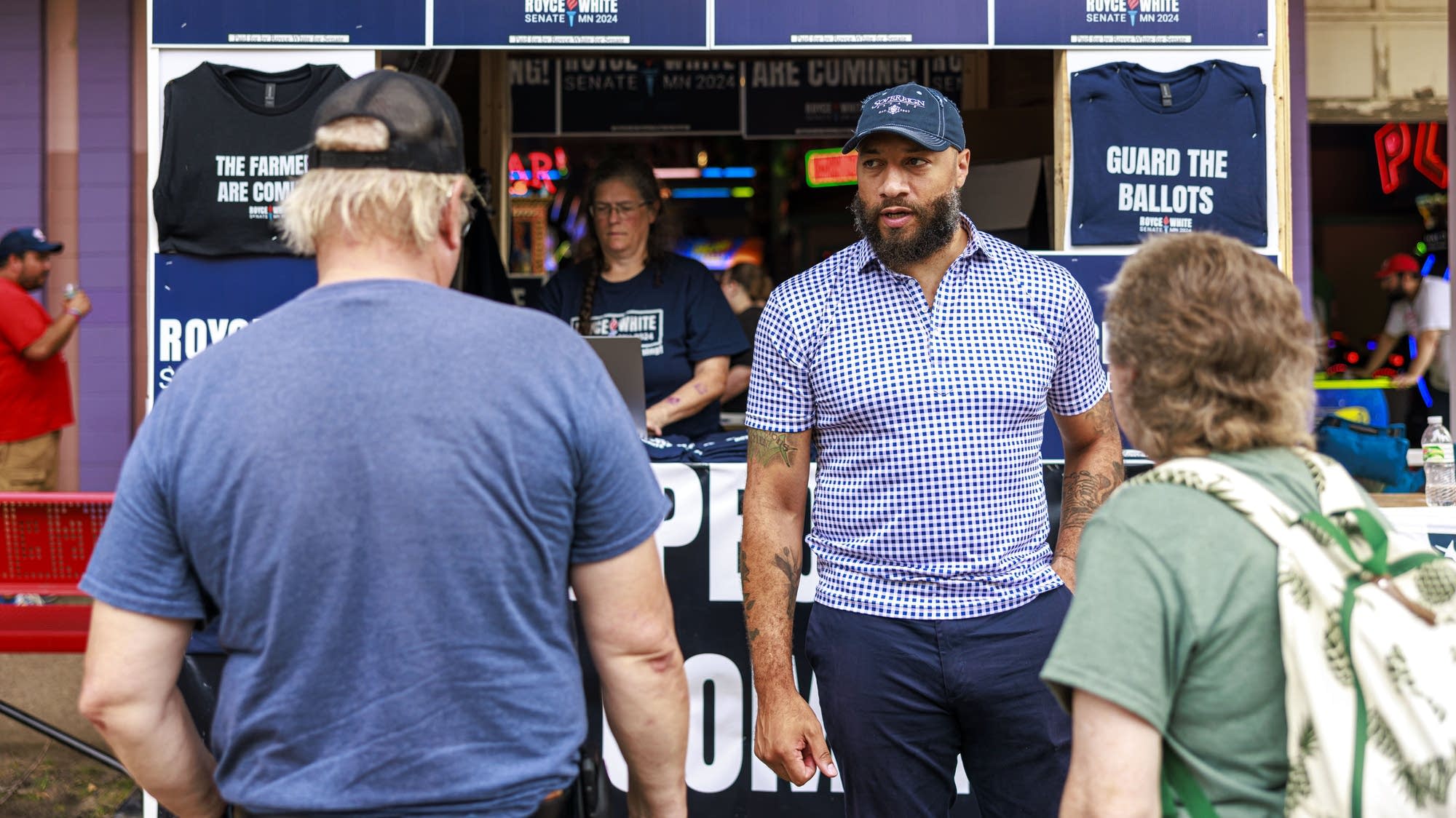 U.S. Senate candidate Royce White is under order to avoid ex-wife, their son over threats