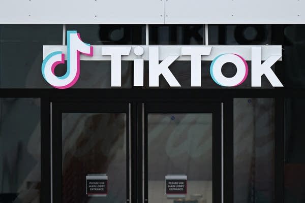The TikTok logo is displayed on signage outside TikTok social media app company offices in Culver City, California, on March 16, 2023. - China urged the United States to stop "unreasonably suppressing" TikTok on March 16, 2023, after Washington gave the popular video-sharing app an ultimatum to part ways with its Chinese owners or face a nationwide ban. (Photo by Patrick T. Fallon / AFP) (Photo by PATRICK T. FALLON/AFP via Getty Images)