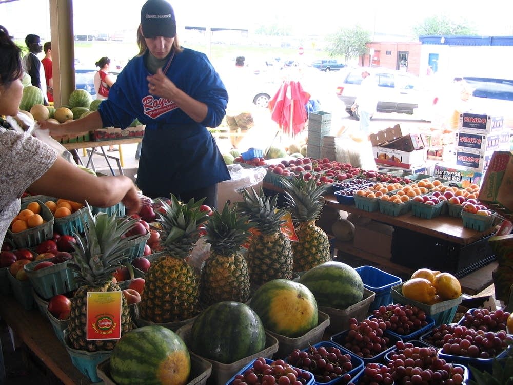 Fruit stall