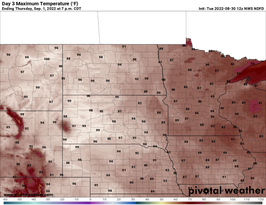 thu highs 8am