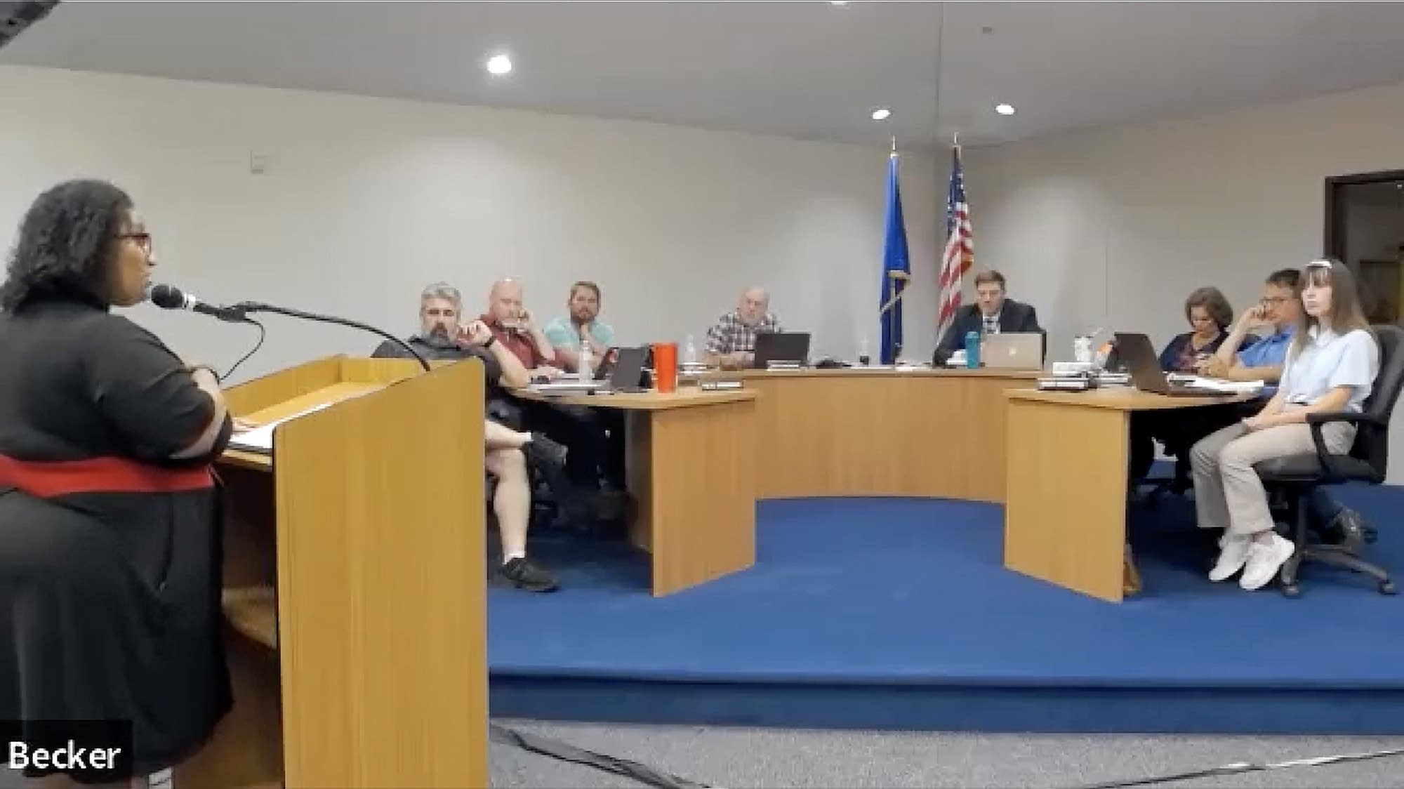 Becker schools table policy that would exclude 'inherently divisive