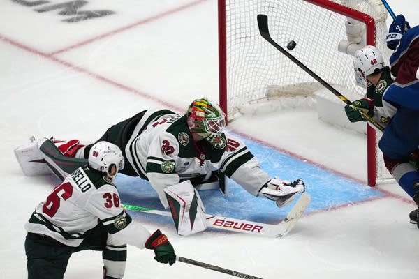 Jared Spurgeon,Mats Zuccarello,Jesper Wallstedt