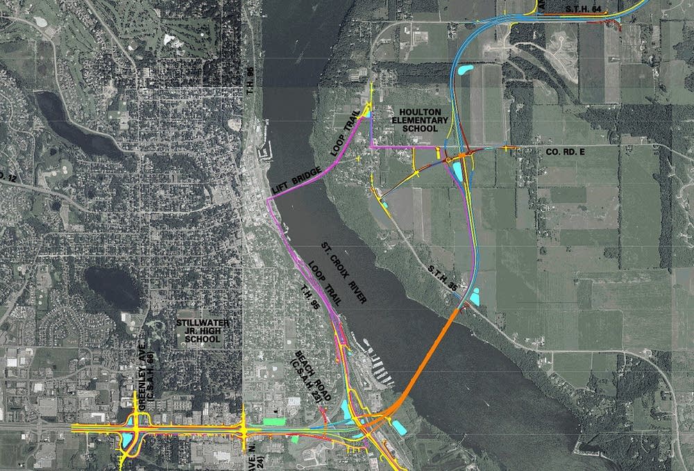 Proposed bridge map