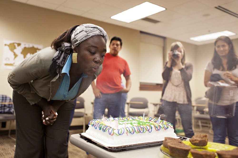 Frischmon birthday celebration