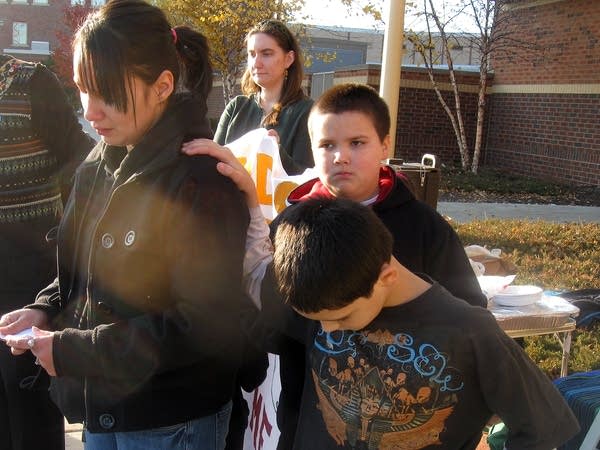 Nicole Czech-Ortiz and her sons