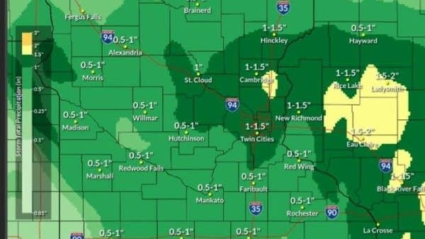 Wet and breezy | MPR News