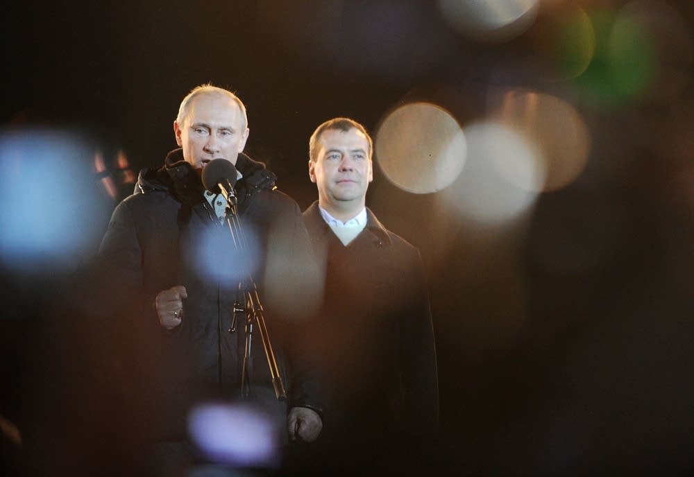 Russia's Prime Minister Vladimir Putin