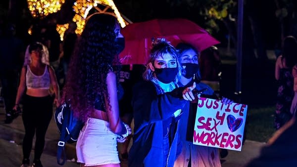 The site Onlyfans has seen an enormous boost during the pandemic. That traffic is coming from sex workers whose work can’t be done with social distancing, and so they turned almost exclusively to digital platforms. But doing that work online can be challenging because of laws that were meant to stop online trafficking.
