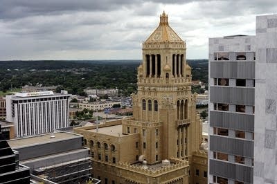 Plummer bell tower in Rochester