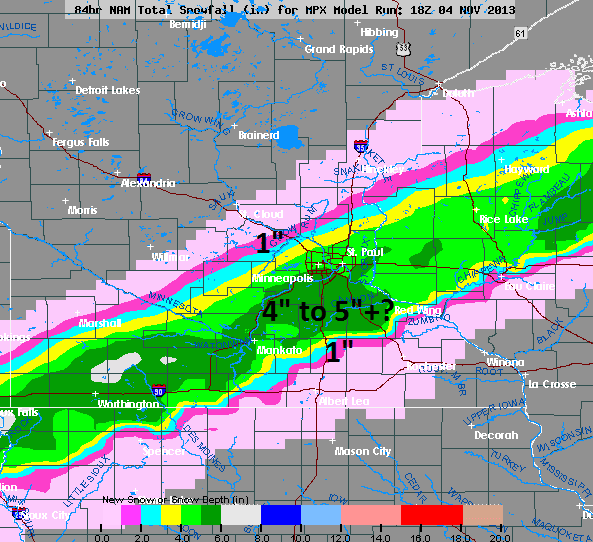 587 nam snow