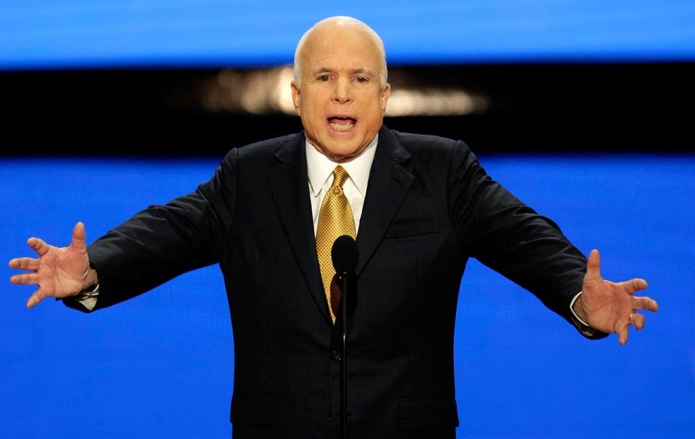 McCain accepts