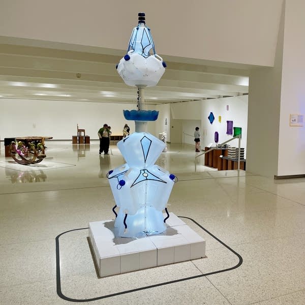 An art piece at the Walker Art Center
