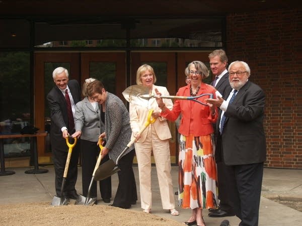 Breaking ground for a new Ordway Hall